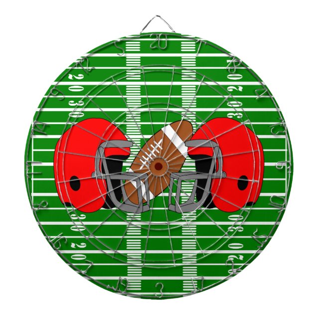 Amerikansk fotbollsdesign piltavla (Framsidan)