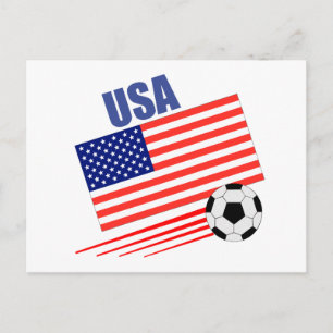 Amerikansk fotbollsgrupp vykort
