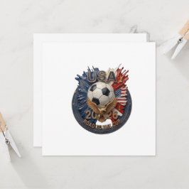 Amerikansk fotbollskonst | Illustration | 2026 Inbjudningar