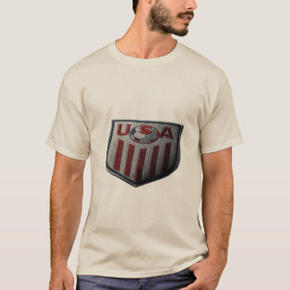 Amerikansk fotbollskröningsmärke t shirt
