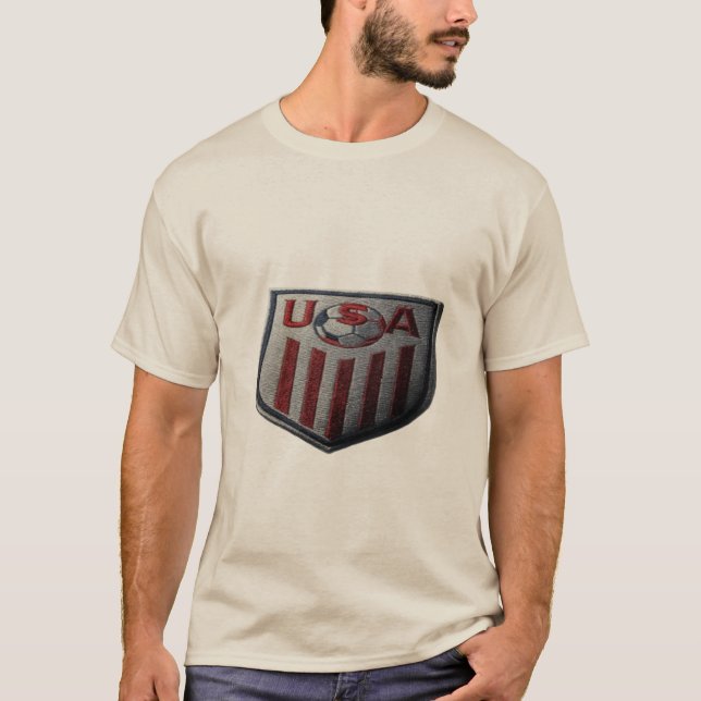 Amerikansk fotbollskröningsmärke t shirt (Framsida)