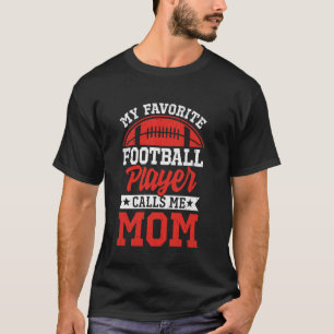 Amerikansk fotbollspelare Sports Tackle Kärlek Foo T Shirt