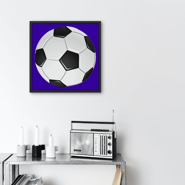 Amerikansk fotbollsspelare eller fotbollsspelare poster (Skapare uppladdad)