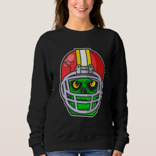 Amerikansk Fotbollsspelare För Zombie Apokalyps Fa T Shirt