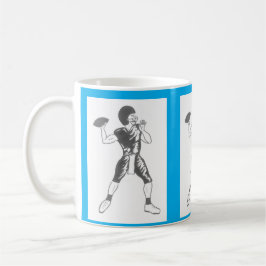 amerikansk fotbollsspelare  kaffemugg