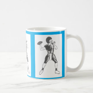amerikansk fotbollsspelare  kaffemugg