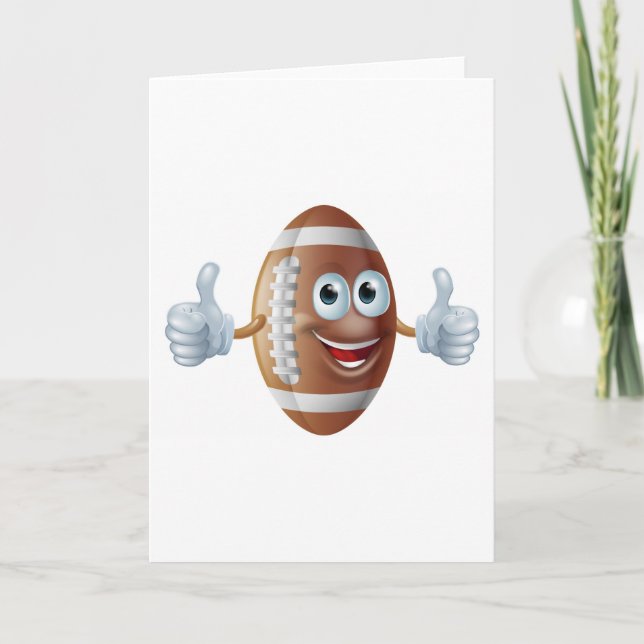 Amerikansk fotbollsspelare kort (Framsida)