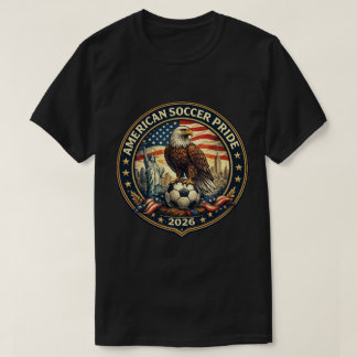Amerikansk fotbollsstolthet 2026 Vintage Eagle T Shirt