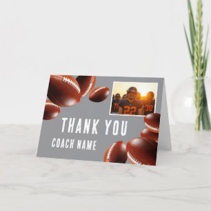 Amerikansk Fotbollstränare Namn Foto Tack Kort