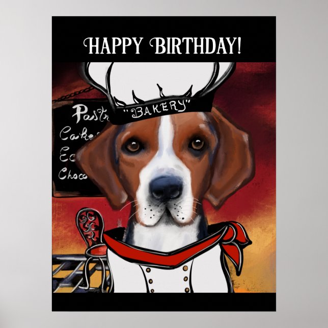 Amerikansk Foxhound  Poster (Framsidan)