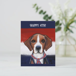 Amerikansk Foxhound Vykort
