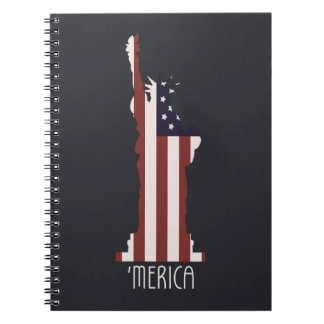 Amerikansk frihet anteckningsbok