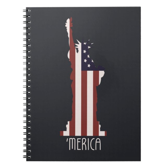 Amerikansk frihet anteckningsbok (Framsidan)