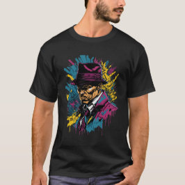 Amerikansk Gangster Vintage Klassisk Mafia Stil 40 T Shirt