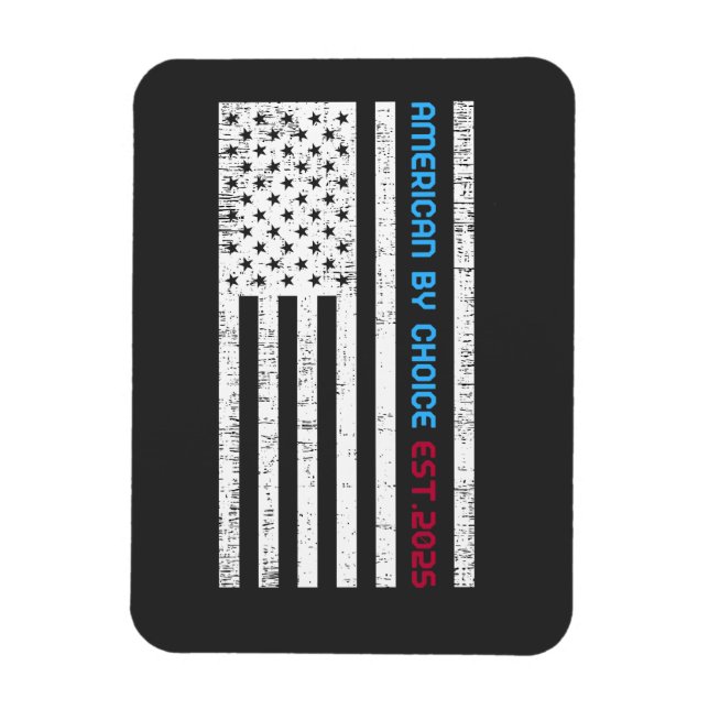 Amerikansk Genom Val Est.2025 Magnet (Vertikal)