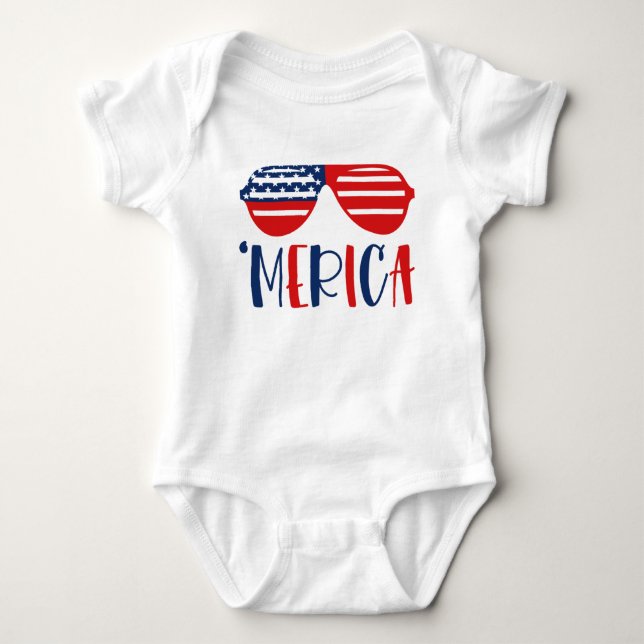 Amerikansk glas t shirt (Framsida)