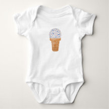 Amerikansk Glassbodysuit | 4 juli-stil