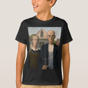 Amerikansk gotik: Land Life Poor Rural Farmer T Shirt