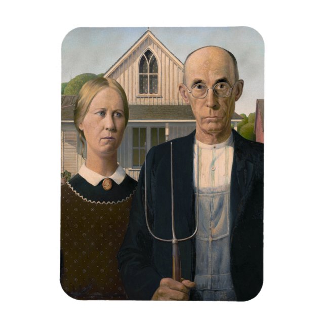 Amerikansk gotik: Landsbygdsliv fattig landsbygd b Magnet (Vertikal)