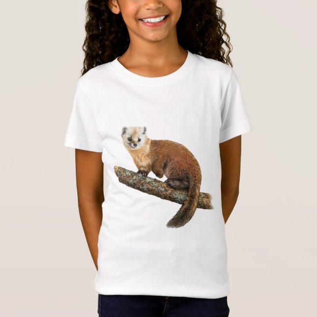 Amerikansk Gräs Marten T-shirt (Framsida)