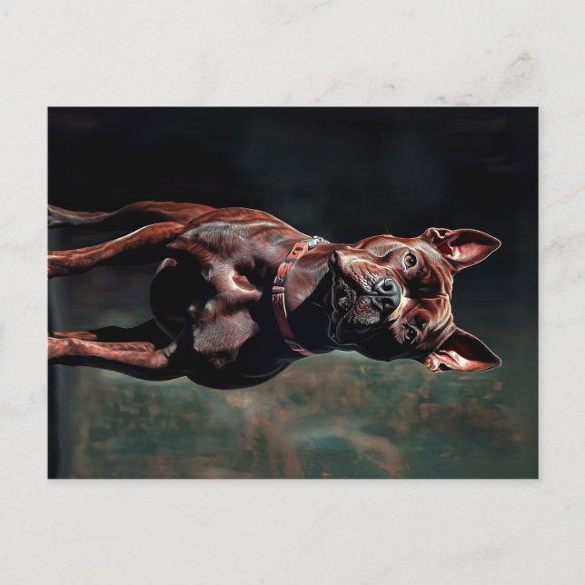 Amerikansk grodlur vykort (Framsida)