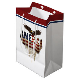 Amerikansk grunge flagga och örn