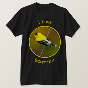 Amerikansk Guldfink - Originalfotografi T Shirt