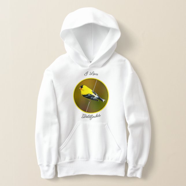 Amerikansk Guldfink - Originalfotografi T Shirt (Laydown)