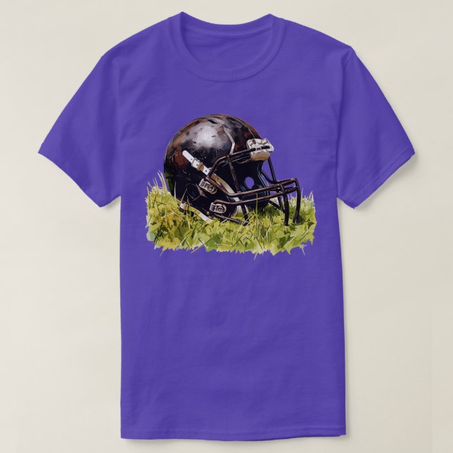 Amerikansk Helmet 1 T Shirt (Design framsida)
