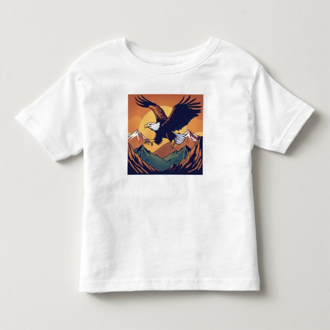 Amerikansk himlakung t shirt (Framsida)