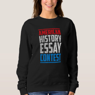 Amerikansk historia Essay Tävling T Shirt
