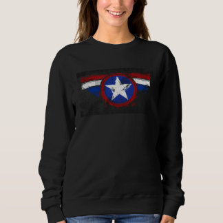 Amerikansk hjälte Kapten USA Patriot T Shirt