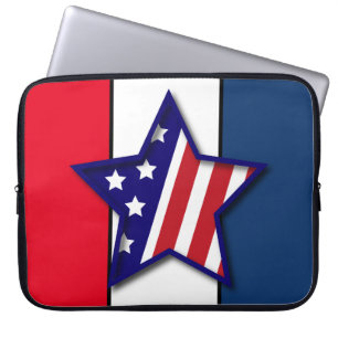 Amerikansk Hjälte Laptop Fodral