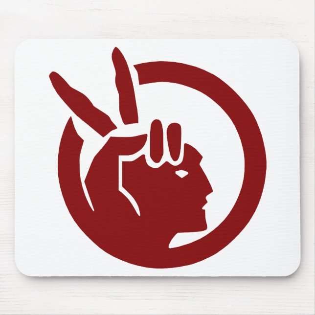 Amerikansk Indian Movement-flagga Musmatta (Framsidan)