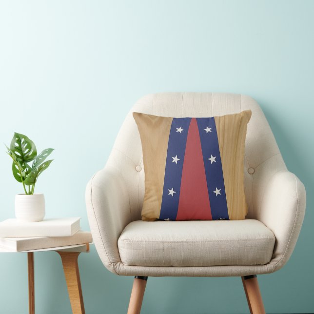 Amerikansk inspirerad konst | Flaggor, Jerseys & 4 Kudde (Stol)