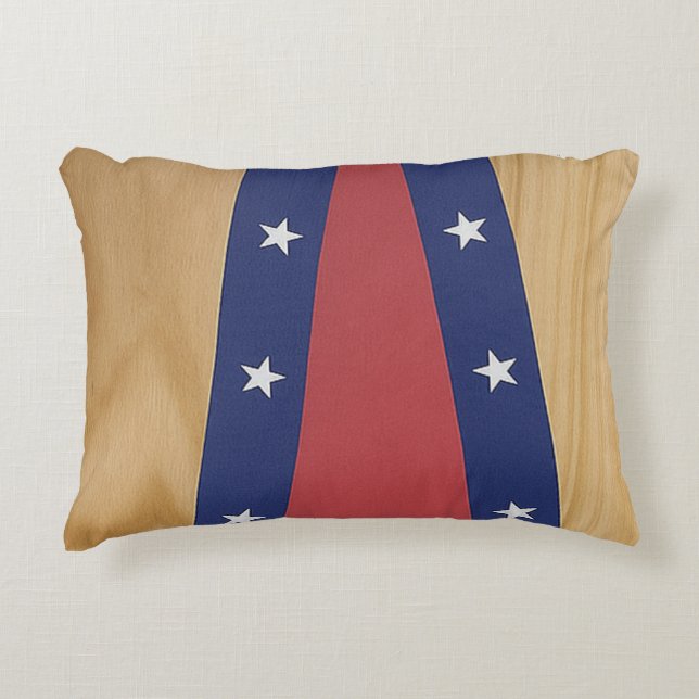 Amerikansk inspirerad konst | Flaggor, Jerseys & 4 Prydnadskudde (Framsidan)