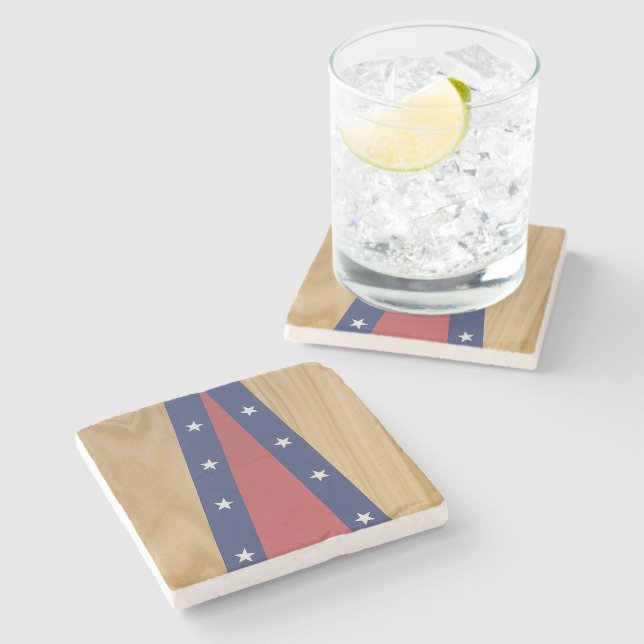 Amerikansk inspirerad konst | Flaggor, Jerseys & 4 Stenunderlägg (Sidan)