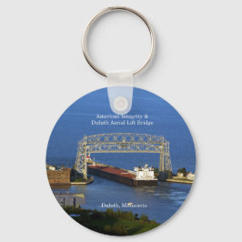 Amerikansk integritet i Duluth nyckelring