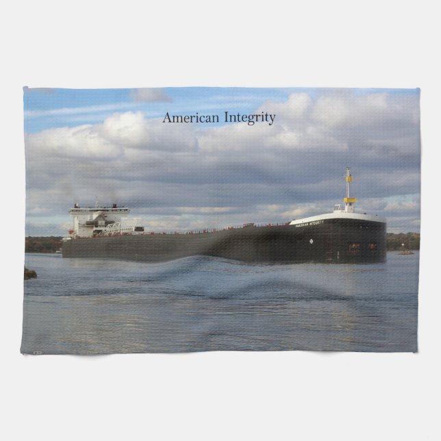 Amerikansk integritetshandduk kökshandduk (Horisontell)