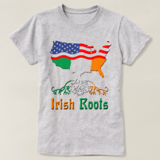 Amerikansk irländsk härstamning t shirt