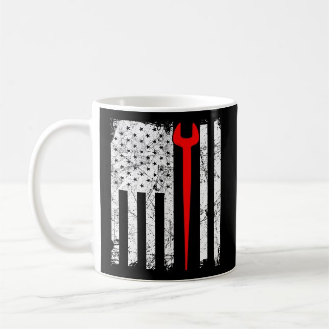 Amerikansk ironarbetare kaffemugg (Vänster)