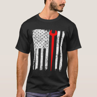 Amerikansk ironarbetare t shirt