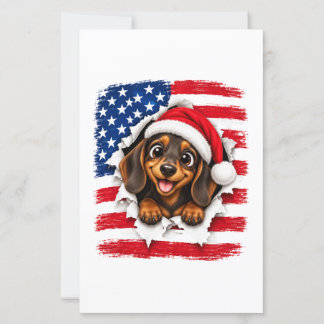 Amerikansk jul Dachshund