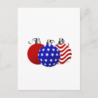 Amerikansk jul helg vykort