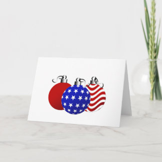 Amerikansk jul helgkort