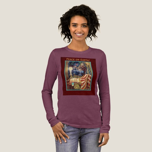 Amerikansk jul  t shirt (Hel framsida)