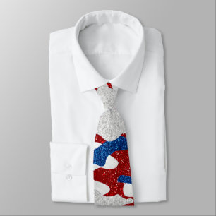 Amerikansk kamouflage 4 juli glitter slips
