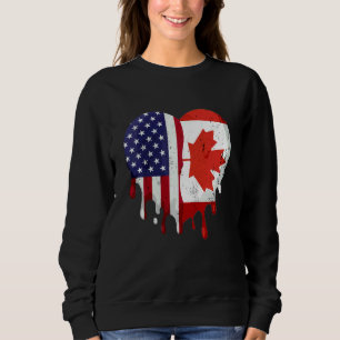 Amerikansk kanadensisk kulturarvsmånad Kanada Flag T Shirt