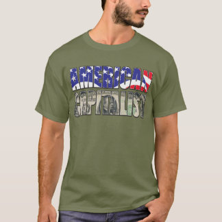 amerikansk kapitalist t shirt