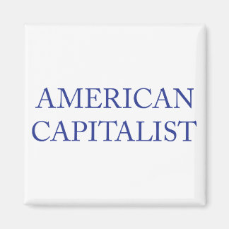 Amerikansk-kapitalistisk-blå Magnet